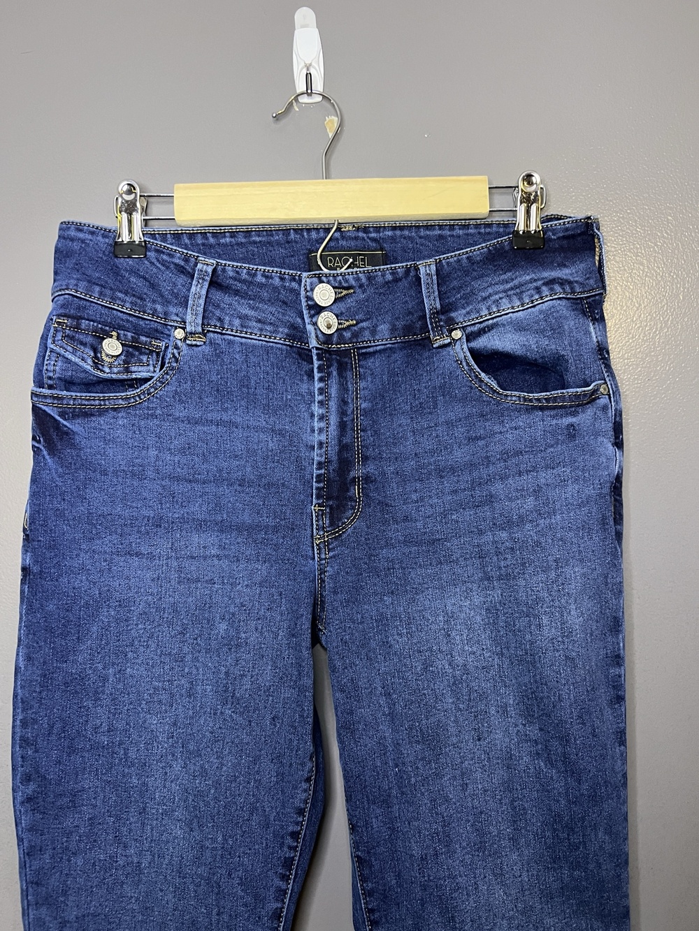 Rachel Rachel Roy Bootcut Jeans Womens 10/30 Medium Wash Blue Stretch Denim